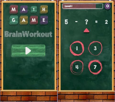 Math Raining Game Math Training Brain Workout – Yosry UI / UX Designer & Digital ...